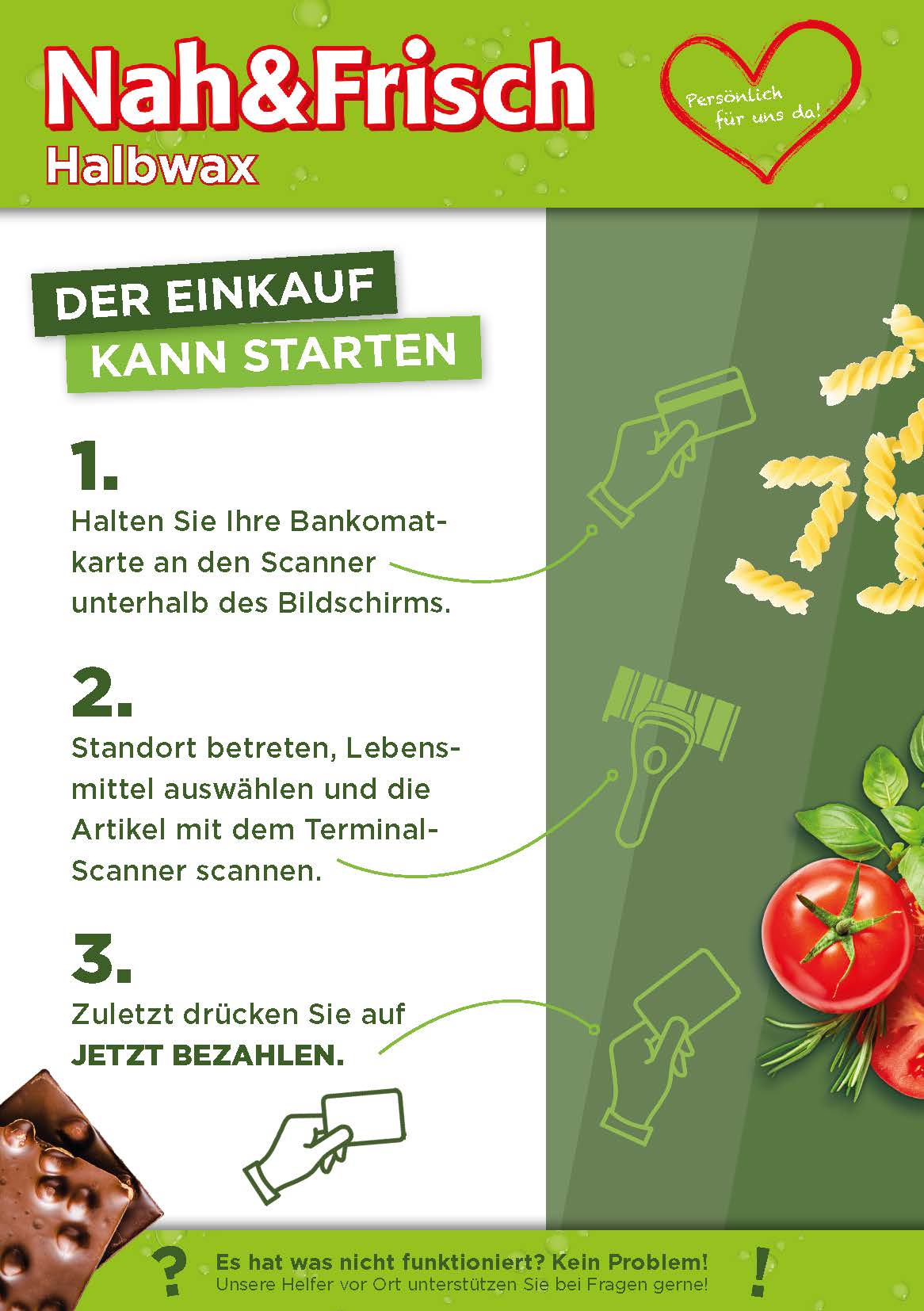 A5 Flyer Halbwax Eroêffnung Seite 2